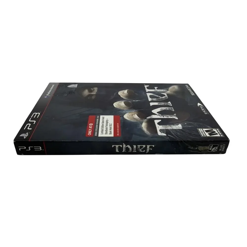 Thief Sony PS3 Bonus Steelbook Target Exclusive DLC Eidos Square Enix Tested